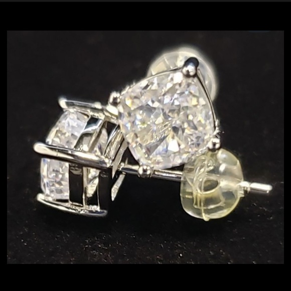 Jewelry - Sterling Silver Simulated Diamond Studs